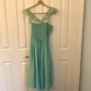 Green Madewell spring summer dress